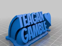 Teagan gamble stand