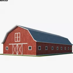 The Barn 3D model