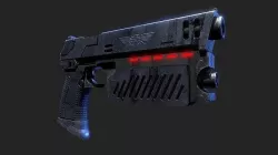 The Lawgiver Judge Dredd 3D model