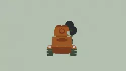 Toony tank 3D model