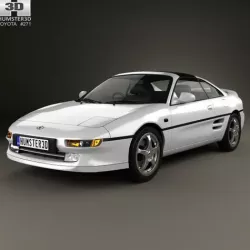 Toyota MR2 1990 3D model