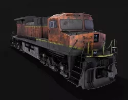Train 3D model