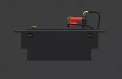 Transfer Tank Low-poly 3D model