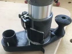 Trimer/router Makita RT0700C to vacuum cleaner