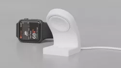 Under table Apple Watch charger holder