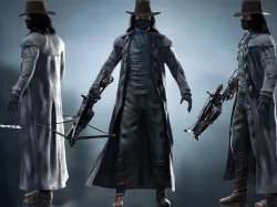 Van Helsing Low-poly 3D model