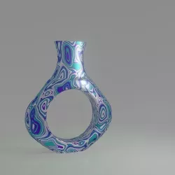 Vase with hole 3D model