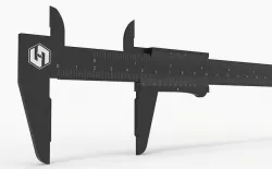Vernier caliper 3D model