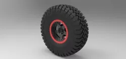 Wheel of Trophy truck 3D model