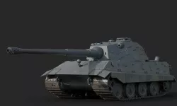 WW2 German Tank E-75  3D model