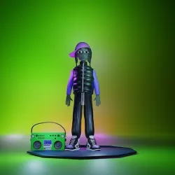 3d character 3D model
