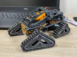 4-TRACK CRAWLER Additional steering modifications