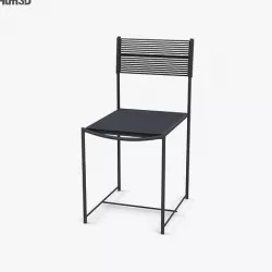 Alias Spaghetti Chair 3D model