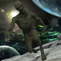 Alien OBJ 3D model