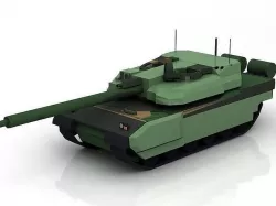 AMX-56 Leclerc France Main Battle Tank 3D model 3D model