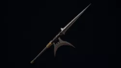 Ancient Chinese Pike Low-poly 3D model
