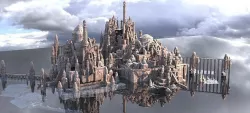 Ancient port city of the Ancients 3D model