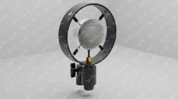 Antique Vintage Big Diaphragm Condenser Microphone 3D model