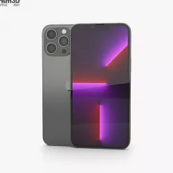 Apple iPhone 13 Pro Max Graphite 3D model