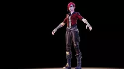 Arcane Vi Character Rig For Blender Low-poly 3D model