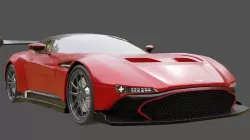 aston martin vulcan 3D model