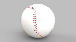 baseball 3D model