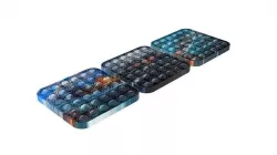 Battleship Pop It Fidget Toys Set 3D model