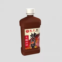 BBQ sauce 3D model