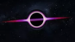 Beautiful animated realistic  blackhole Low-poly 3D model