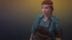 Blacksmith gameready with 29 animations Low-poly 3D model