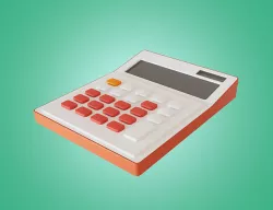 Calculator Minimal 3D model