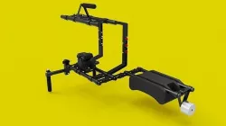 Camera Shoulder Rig 3D model