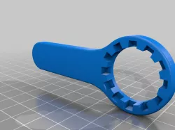 Cap Removal and Installation Wrench Spanner Tool for Suspension Fork 12T Trek
