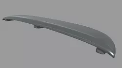 Car Spoiler 011 Low-poly 3D model