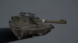 Challenger 2 and challenger 2 TES pack Low-poly 3D model