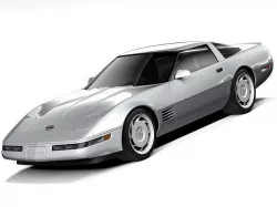 Chevrolet Corvette C4 ZR1 1990-1995 3D model