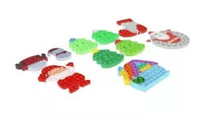 Christmas Pop It Fidget Toys Set 3D model