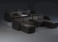 Cinema Seating Cinema Sofa Cinema Armchairs 3D model 3D model