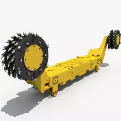 Coal Mining Machine 3D model