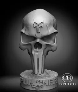 craneo punisher 3D model