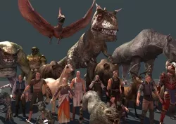 Crescent Moon Games RPG Character Medieval Fantasy Pack Low-poly 3D model