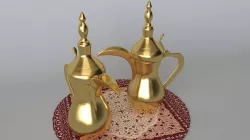 Dallah 3D model
