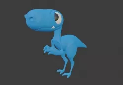 Dino 3D Cartoon 3D model