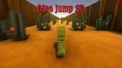 Dino Jump 3D Models and Textures Low-poly 3D model