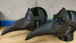 display head for cosplay mask 