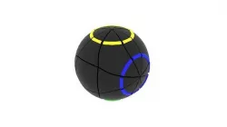 Divers Helmet Cube 3D model