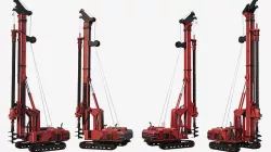Drilling Rig Game Ready Low-poly 3D model