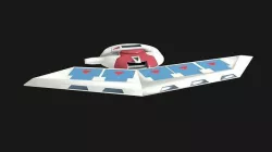 Duel Disk 2 yugioh manga  Low-poly 3D model