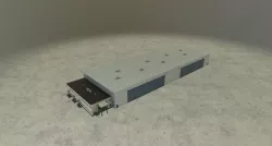 EDDB Hangar 3 Low-poly 3D model