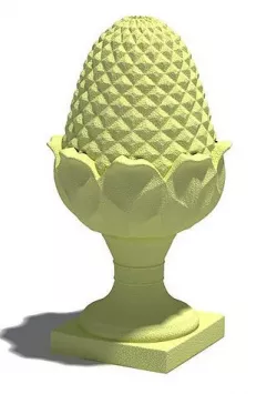 Egg Shaped Sculpture 3D model